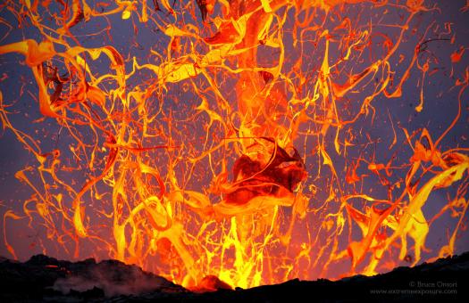 lava maybe, lava exploding